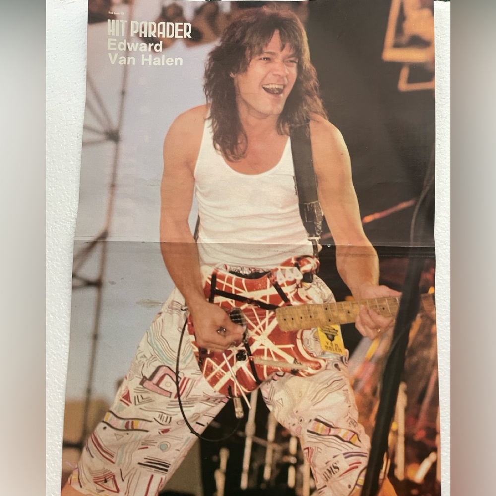 Eddie Van Halen pinup